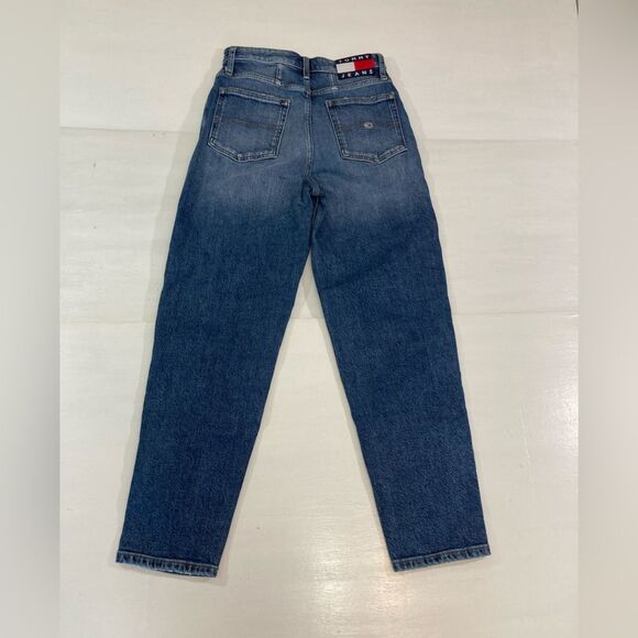 Tommy Hilfiger Big Flag Jeans Women’s 27/32 VTG High Rise Blue Y2K Casual - Picture 3 of 12